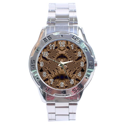 Fractal190 Stainless Steel Analogue Men’s Watch from Custom Dropshipper Front