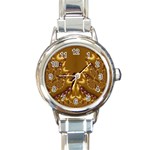 Fractal191 Round Italian Charm Watch