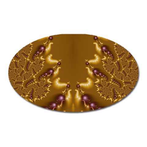 Fractal191 Magnet (Oval) from Custom Dropshipper Front