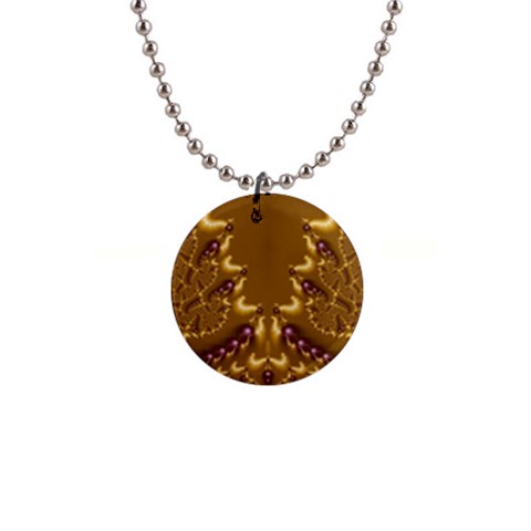 Fractal191 1  Button Necklace from Custom Dropshipper Front