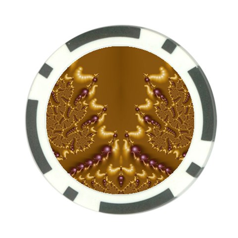 Fractal191 Poker Chip Card Guard from Custom Dropshipper Front