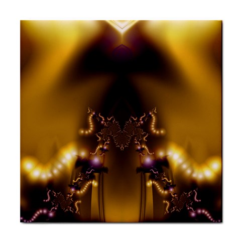 Fractal192 Tile Coaster from Custom Dropshipper Front
