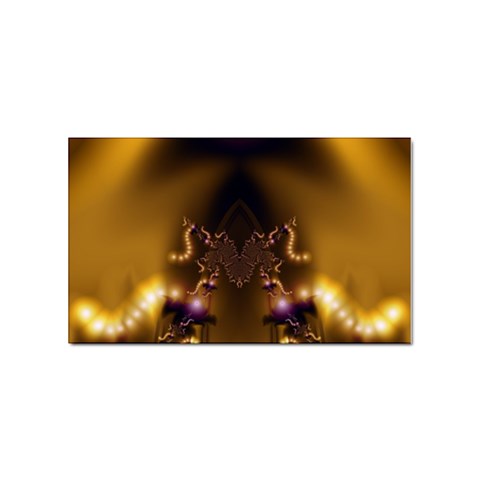 Fractal192 Sticker Rectangular (10 pack) from Custom Dropshipper Front