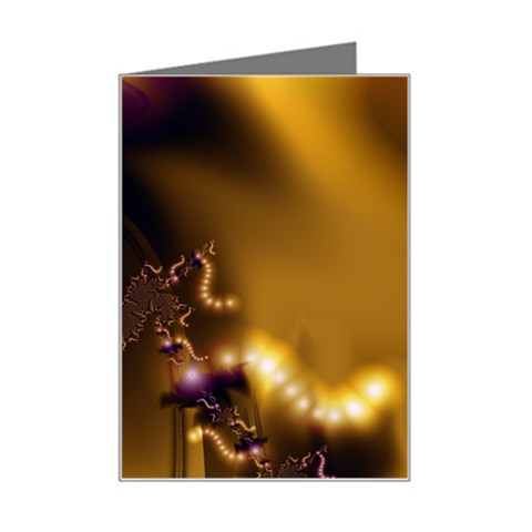 Fractal192 Mini Greeting Card from Custom Dropshipper Left