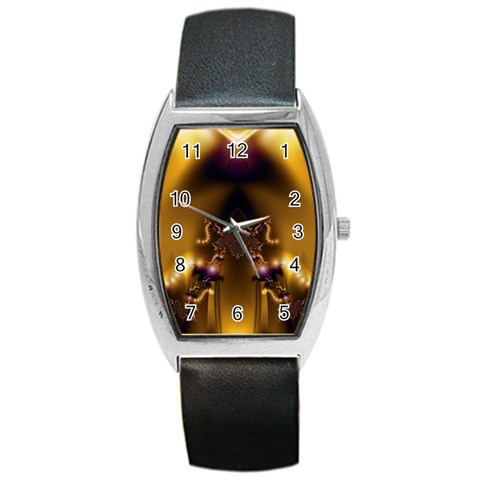 Fractal192 Barrel Style Metal Watch from Custom Dropshipper Front