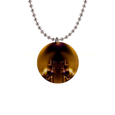 Fractal192 1  Button Necklace from Custom Dropshipper Front