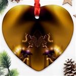 Fractal192 Heart Ornament (Two Sides)