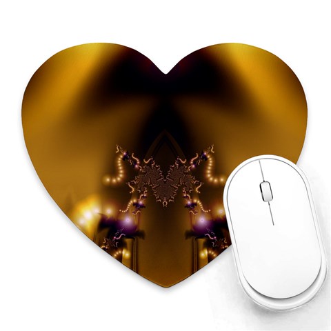 Fractal192 Mousepad (Heart) from Custom Dropshipper Front