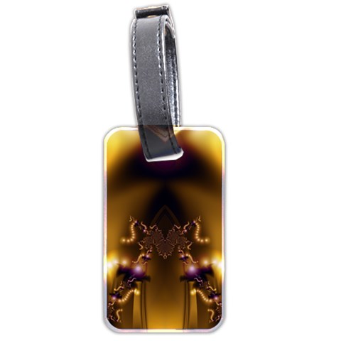 Fractal192 Luggage Tag (two sides) from Custom Dropshipper Front