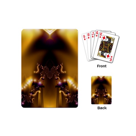 Fractal192 Playing Cards (Mini) from Custom Dropshipper Back