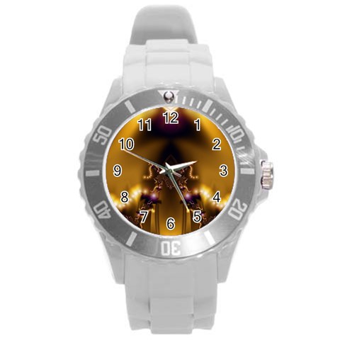Fractal192 Round Plastic Sport Watch Large from Custom Dropshipper Front