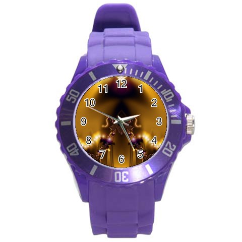 Fractal192 Round Plastic Sport Watch Large from Custom Dropshipper Front