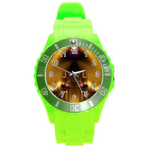 Fractal192 Round Plastic Sport Watch Large from Custom Dropshipper Front
