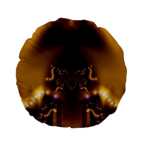 Fractal192 15  Premium Round Cushion  from Custom Dropshipper Front