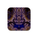 Fractal193 Rubber Square Coaster (4 pack)