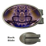 Fractal193 Money Clip (Oval)