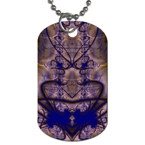 Fractal193 Dog Tag (One Side) from Custom Dropshipper Front