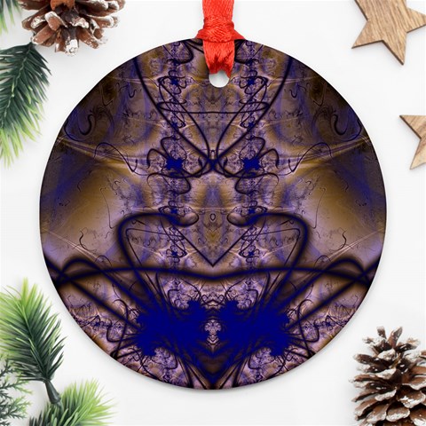 Fractal193 Round Ornament (Two Sides) from Custom Dropshipper Front