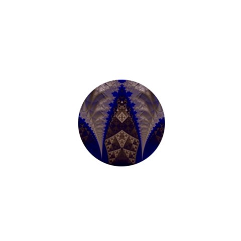 Fractal194 1  Mini Button from Custom Dropshipper Front