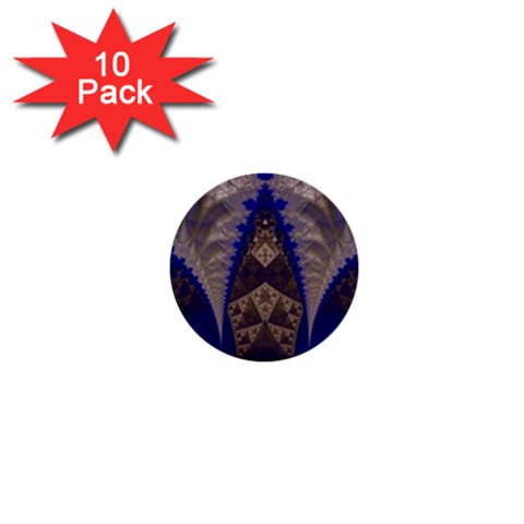 Fractal194 1  Mini Button (10 pack)  from Custom Dropshipper Front