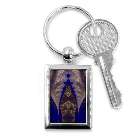 Fractal194 Key Chain (Rectangle) from Custom Dropshipper Front