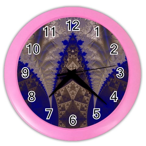 Fractal194 Color Wall Clock from Custom Dropshipper Front