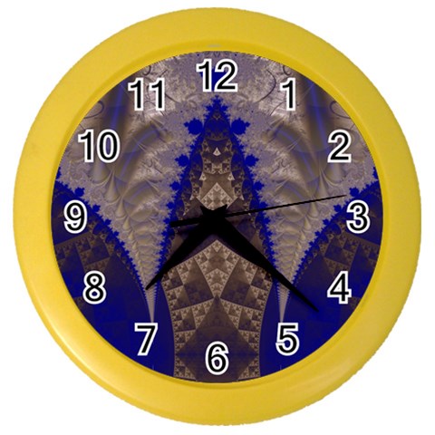 Fractal194 Color Wall Clock from Custom Dropshipper Front