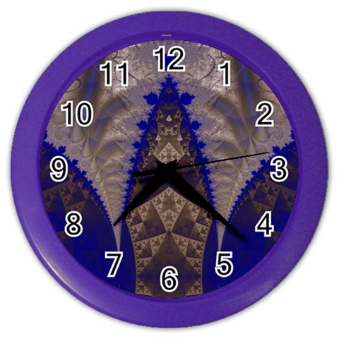 Fractal194 Color Wall Clock from Custom Dropshipper Front