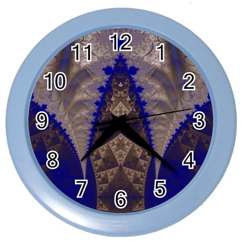 Fractal194 Color Wall Clock from Custom Dropshipper Front