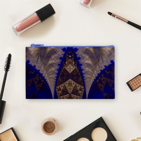 Fractal194 Cosmetic Bag (Small) from Custom Dropshipper Front