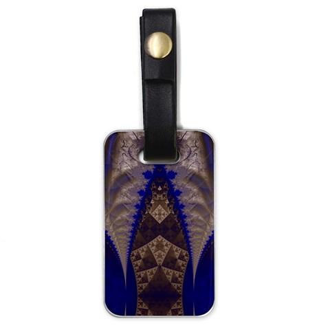 Fractal194 Luggage Tag (one side) from Custom Dropshipper Front