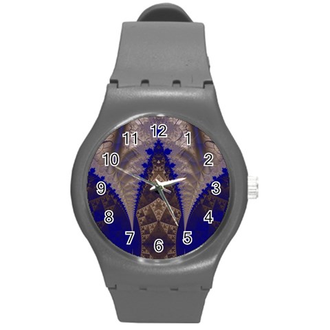 Fractal194 Round Plastic Sport Watch Medium from Custom Dropshipper Front