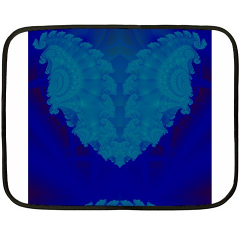 Fractal205 Mini Fleece Blanket(Two Sides) from Custom Dropshipper 35 x27  Blanket Back