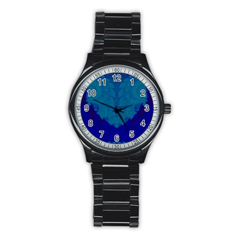 Fractal205 Men s Stainless Steel Round Dial Analog Watch from Custom Dropshipper Front