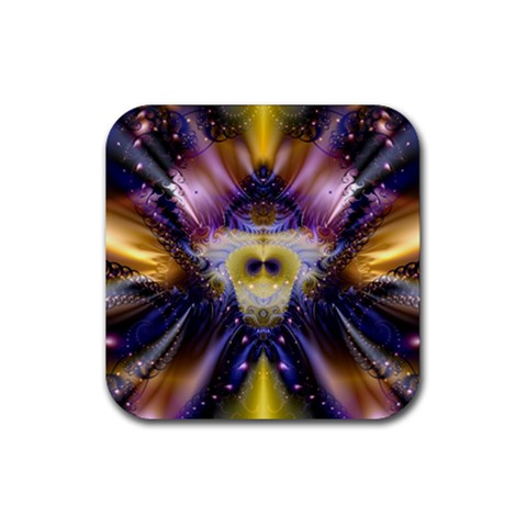 Fractal206 Rubber Coaster (Square) from Custom Dropshipper Front