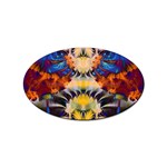 Fractal207 Sticker Oval (100 pack)