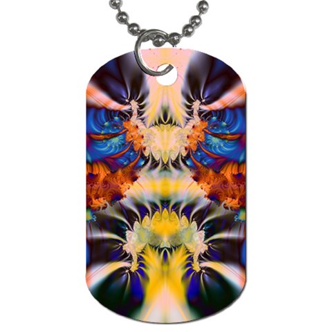 Fractal207 Dog Tag (Two Sides) from Custom Dropshipper Front