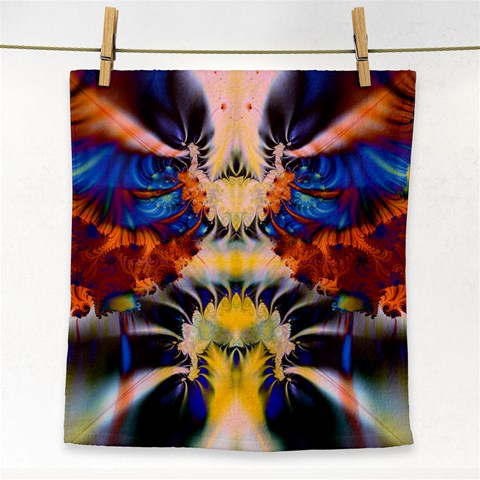 Fractal207 Face Towel from Custom Dropshipper Front