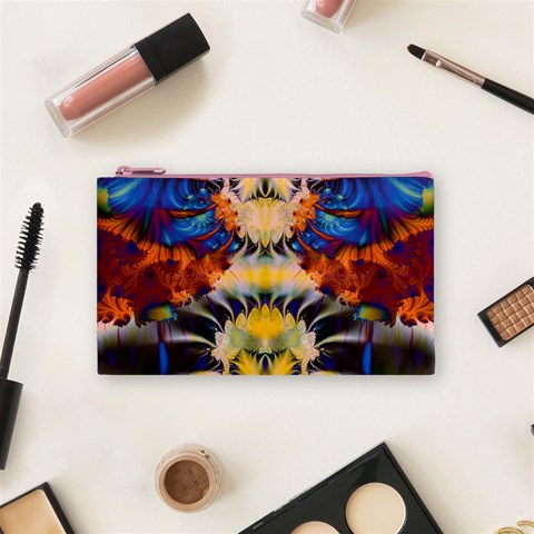 Fractal207 Cosmetic Bag (Small) from Custom Dropshipper Front