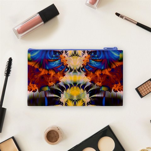 Fractal207 Cosmetic Bag (Small) from Custom Dropshipper Back