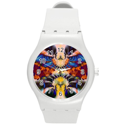 Fractal207 Round Plastic Sport Watch Medium from Custom Dropshipper Front