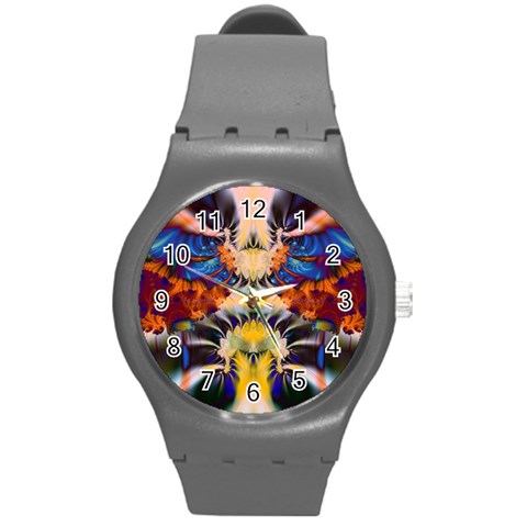 Fractal207 Round Plastic Sport Watch Medium from Custom Dropshipper Front