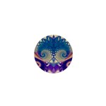 Fractal208 1  Mini Magnet