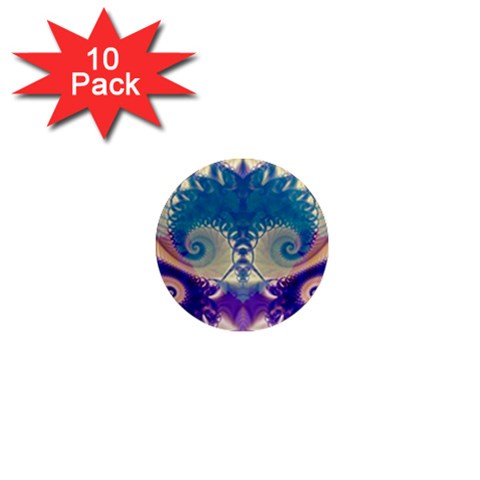 Fractal208 1  Mini Magnet (10 pack)  from Custom Dropshipper Front