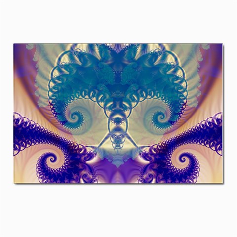 Fractal208 Postcards 5  x 7  (Pkg of 10) from Custom Dropshipper Front