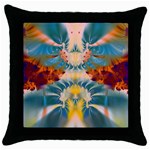 Fractal209 Throw Pillow Case (Black)