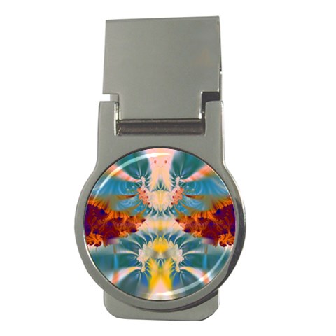 Fractal209 Money Clip (Round) from Custom Dropshipper Front