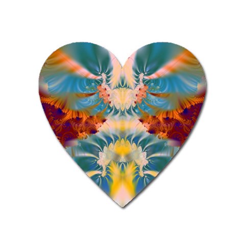 Fractal209 Magnet (Heart) from Custom Dropshipper Front