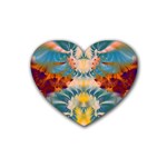 Fractal209 Heart Coaster (4 pack)