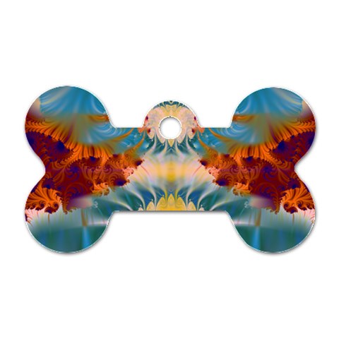 Fractal209 Dog Tag Bone (Two Sides) from Custom Dropshipper Front